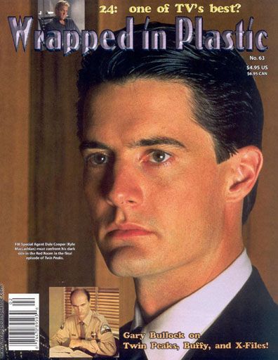 WRAPPED IN PLASTIC magazine side cover Issue 63 February 2003