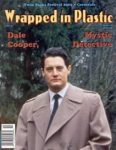 WRAPPED IN PLASTIC magazine side cover Issue 67 October 2003