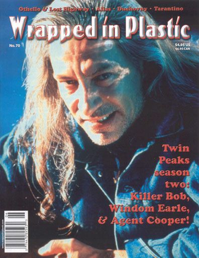 WRAPPED IN PLASTIC magazine side cover Issue 70 June 2004