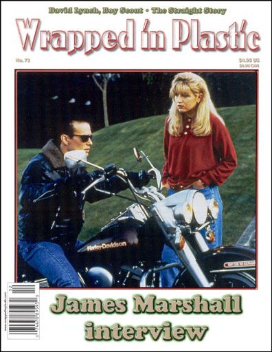 WRAPPED IN PLASTIC magazine side cover Issue 72 December 2004