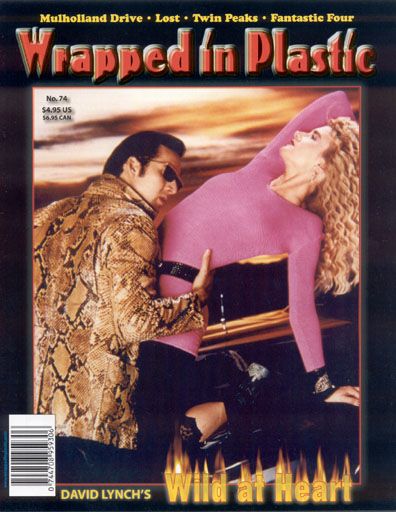 WRAPPED IN PLASTIC magazine side cover Issue 74 June 2005