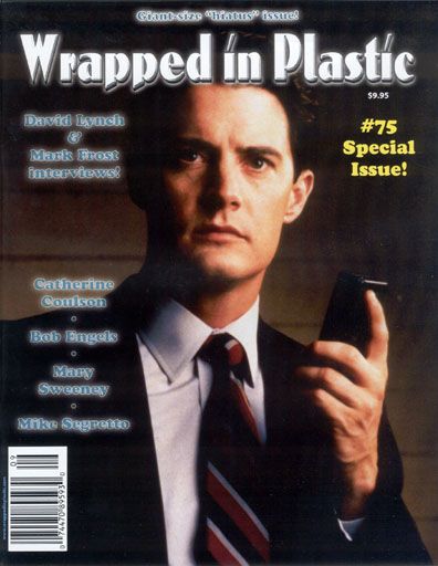 WRAPPED IN PLASTIC magazine side cover Issue 75 September 2005