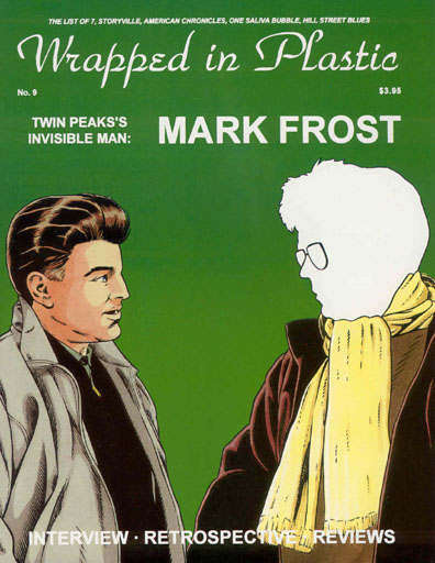WRAPPED IN PLASTIC magazine side cover Issue 9 February 1994