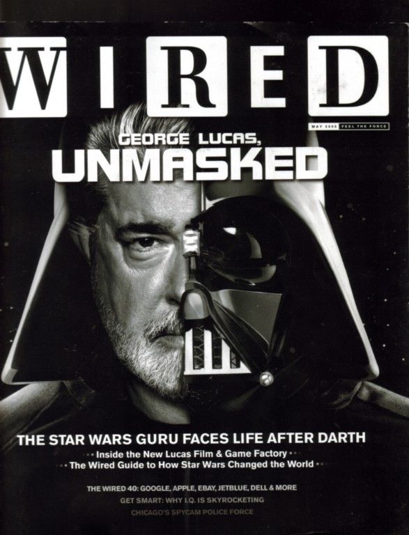 WIRED magazine side cover May 2005