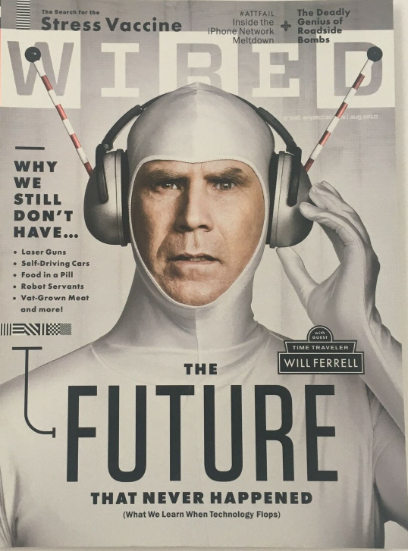 WIRED magazine side cover  August 2010