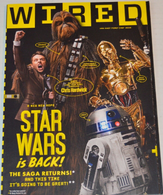 WIRED magazine side cover  March 2013