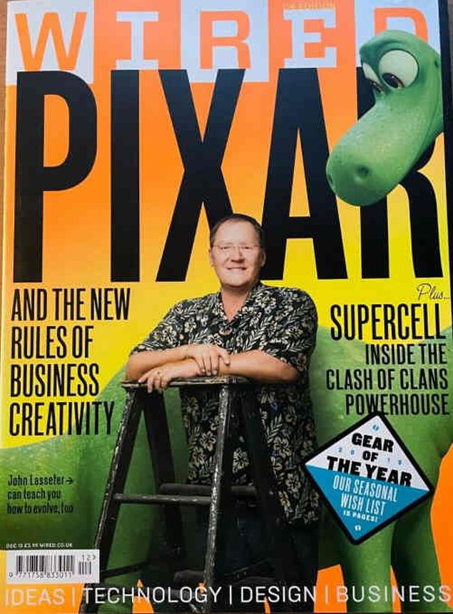 WIRED UK magazine side cover  December 2015