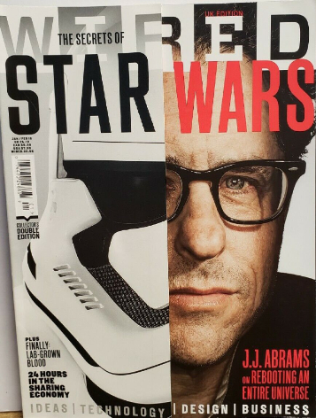 WIRED UK magazine side cover  January/February 2016