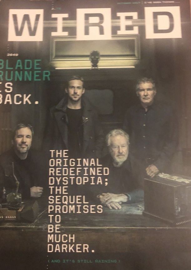 WIRED UK magazine side cover  October 2017