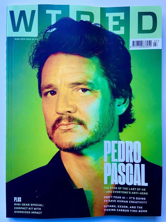 WIRED UK magazine side cover  March/April 2023