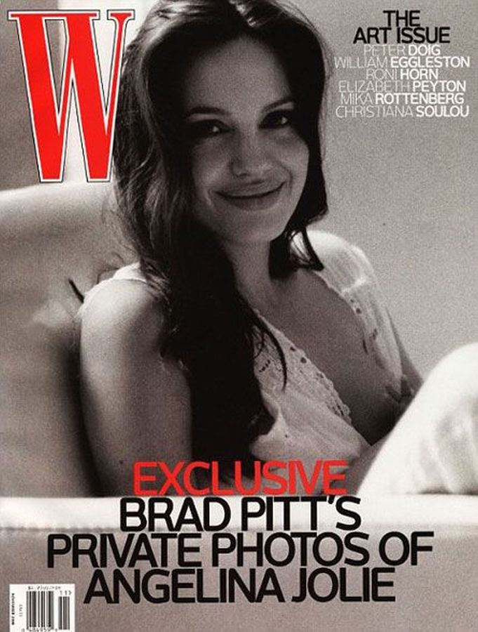 W MAGAZINE USA magazine side cover  November 2008