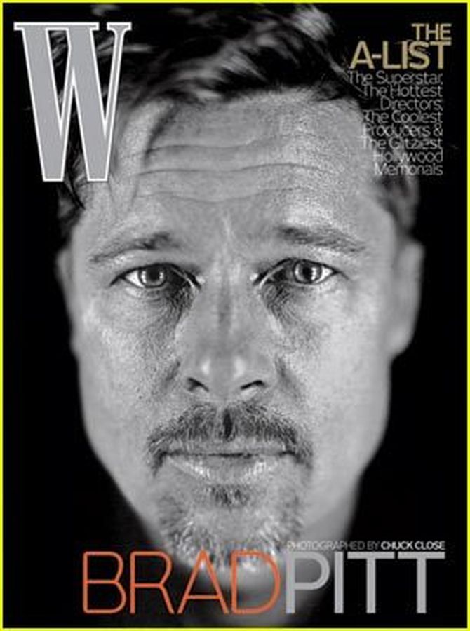 W MAGAZINE USA magazine side cover  February 2009
