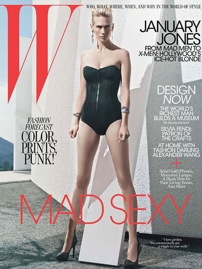 W MAGAZINE USA magazine side cover  May 2010