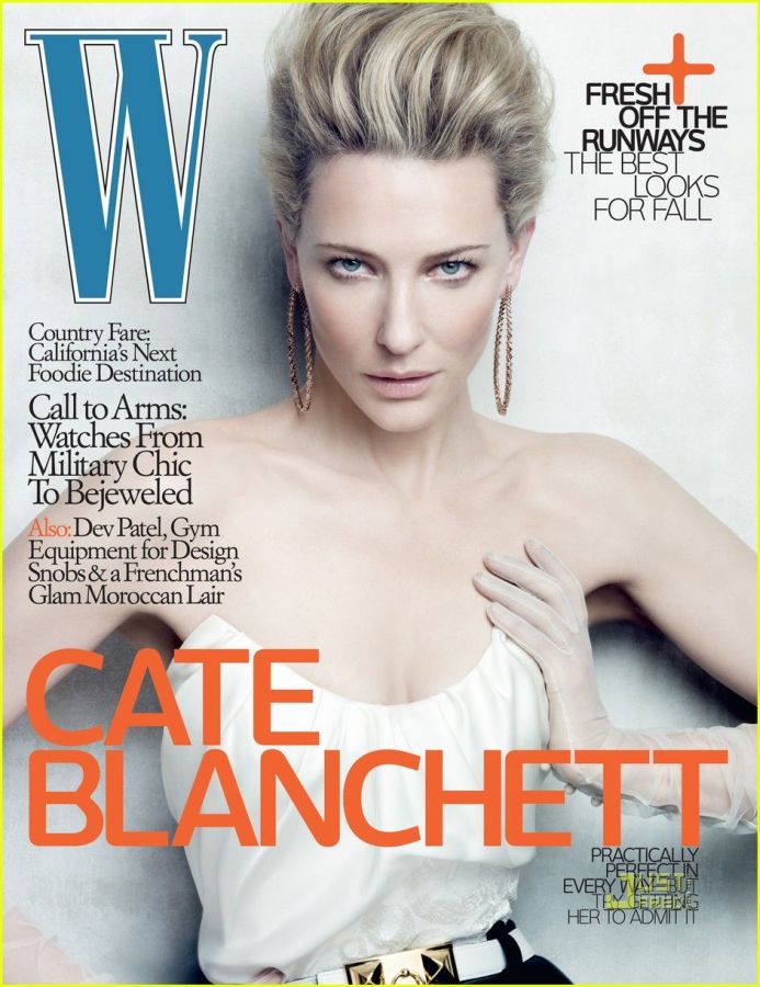 W MAGAZINE USA magazine side cover  June 2010