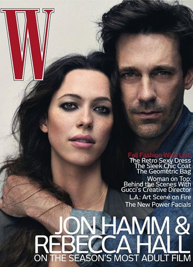 W MAGAZINE USA magazine side cover  August 2010