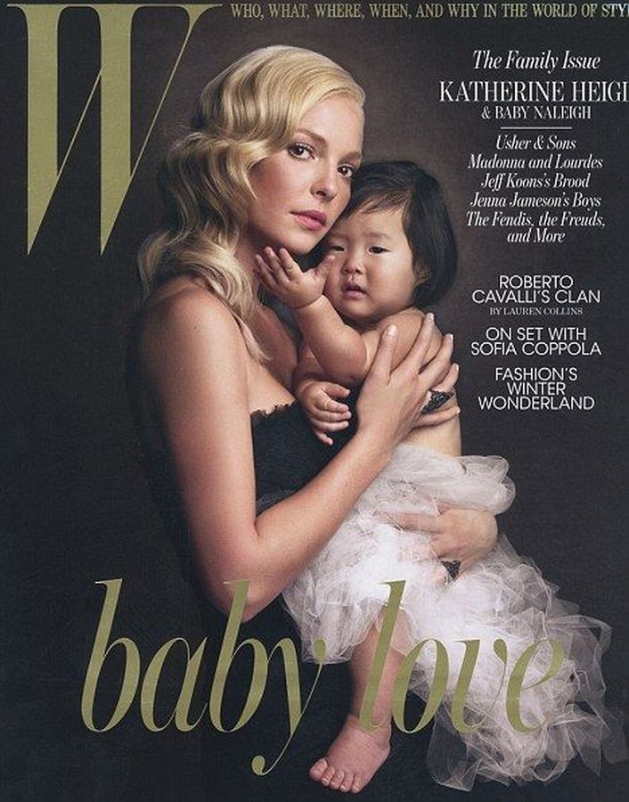W MAGAZINE USA magazine side cover  December 2010