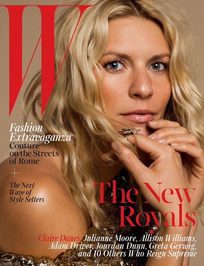 W MAGAZINE USA magazine side cover  October 2015