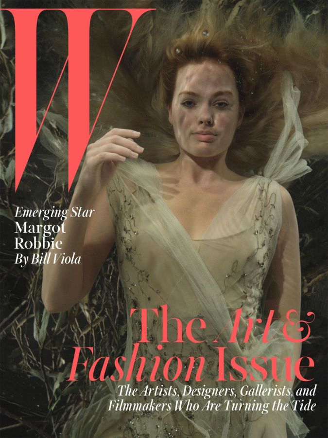 W MAGAZINE USA magazine side cover  December/January 