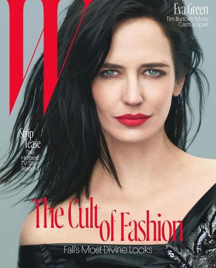 W MAGAZINE USA magazine side cover  August 2016