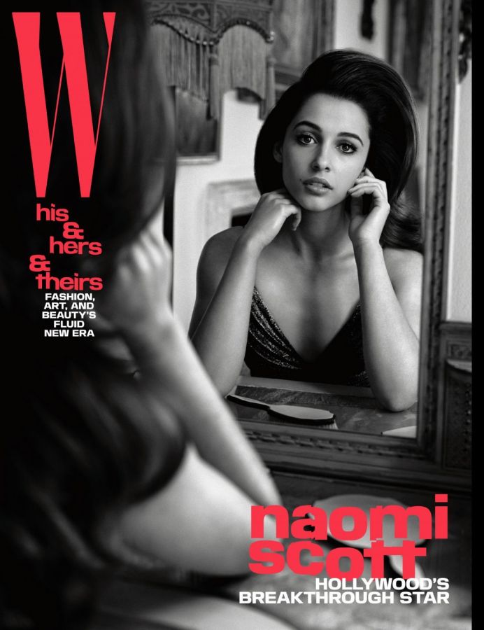W MAGAZINE USA magazine side cover  May 2019