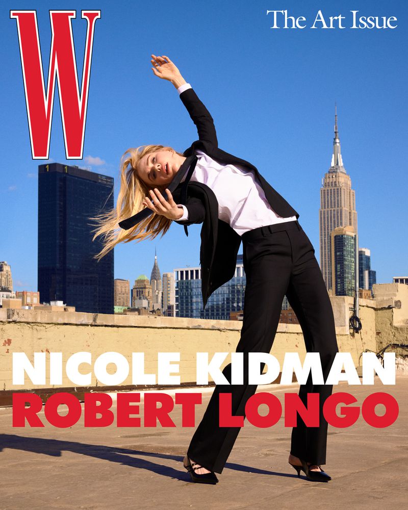W MAGAZINE USA magazine side cover  Vol 6   2024