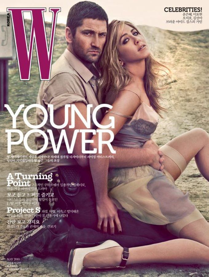 W MAGAZINE KOREA magazine side cover  May 2010