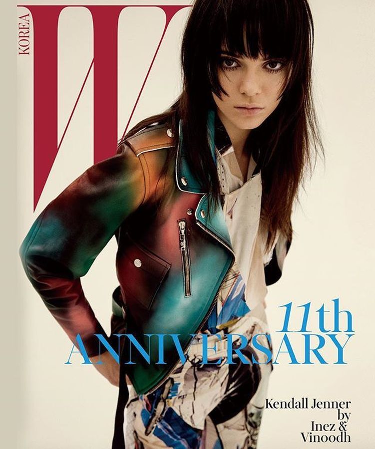 W MAGAZINE KOREA magazine side cover  March 2016