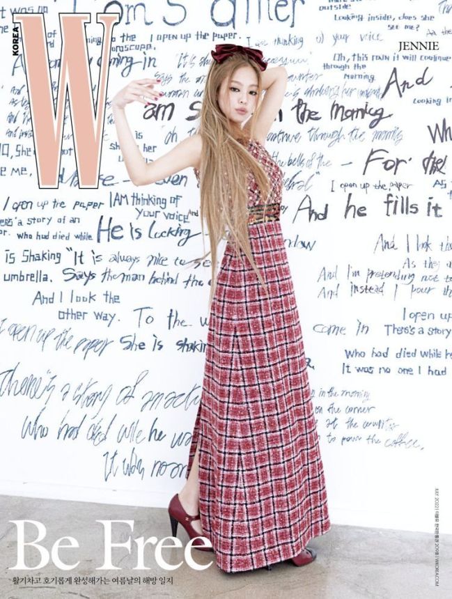 W MAGAZINE KOREA magazine side cover  July 2022