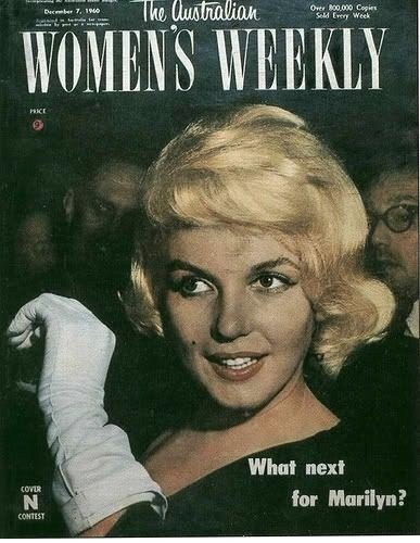AUSTRALIAN WOMENS WEEKLY magazine side cover 7 December 1960