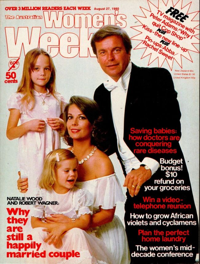 AUSTRALIAN WOMENS WEEKLY magazine side cover 27 August 1980