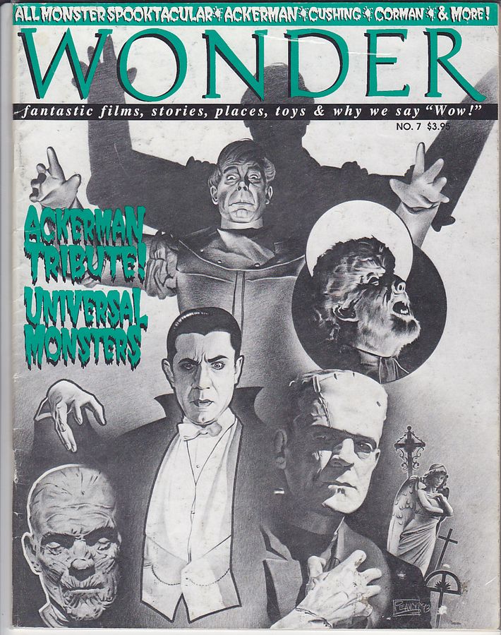 WONDER magazine side cover Issue 7  