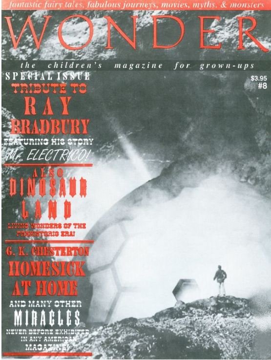 WONDER magazine side cover Issue 8  