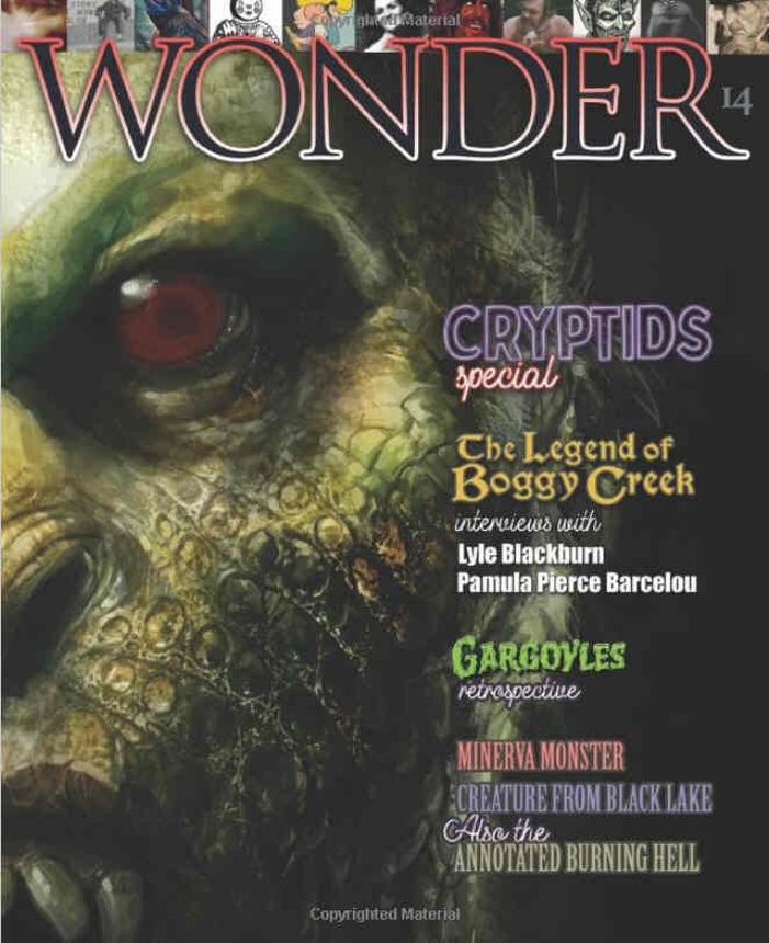 WONDER magazine side cover Issue 14  February 2022