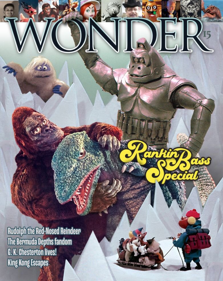 WONDER magazine side cover Issue 15  August 2022