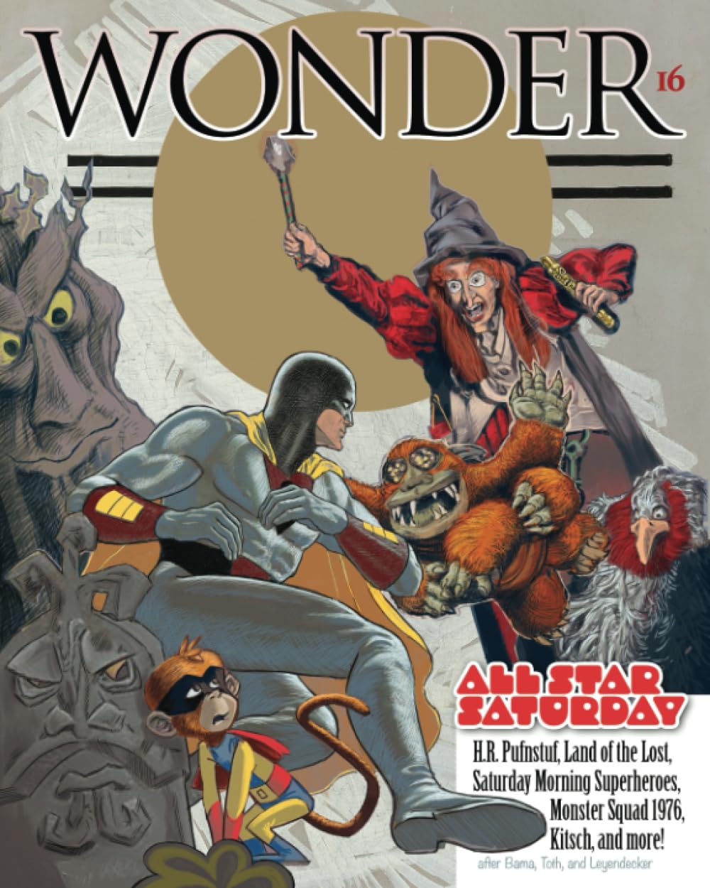 WONDER magazine side cover Issue 16  June 2023