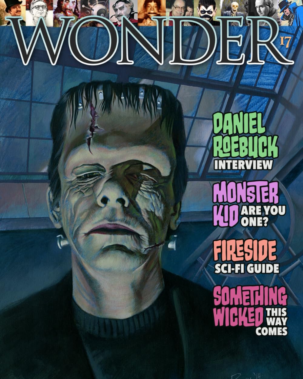 WONDER magazine side cover Issue 17  October 2023