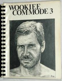 WOOKIEE COMMODE magazine side cover Issue 3  1986