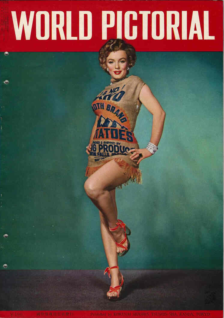 WORLD PICTORIAL magazine side cover November 1952