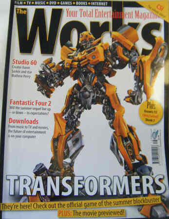 WORKS magazine side cover Issue 16 June 2007