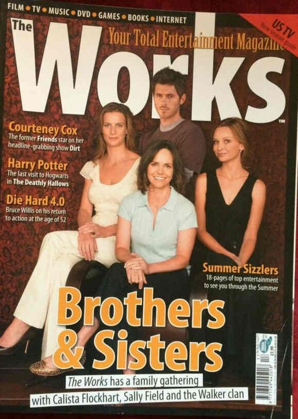 WORKS magazine side cover Issue 17 July/August 2007