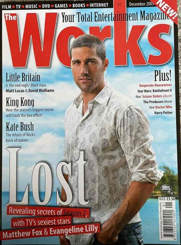 WORKS magazine side cover  December 2005