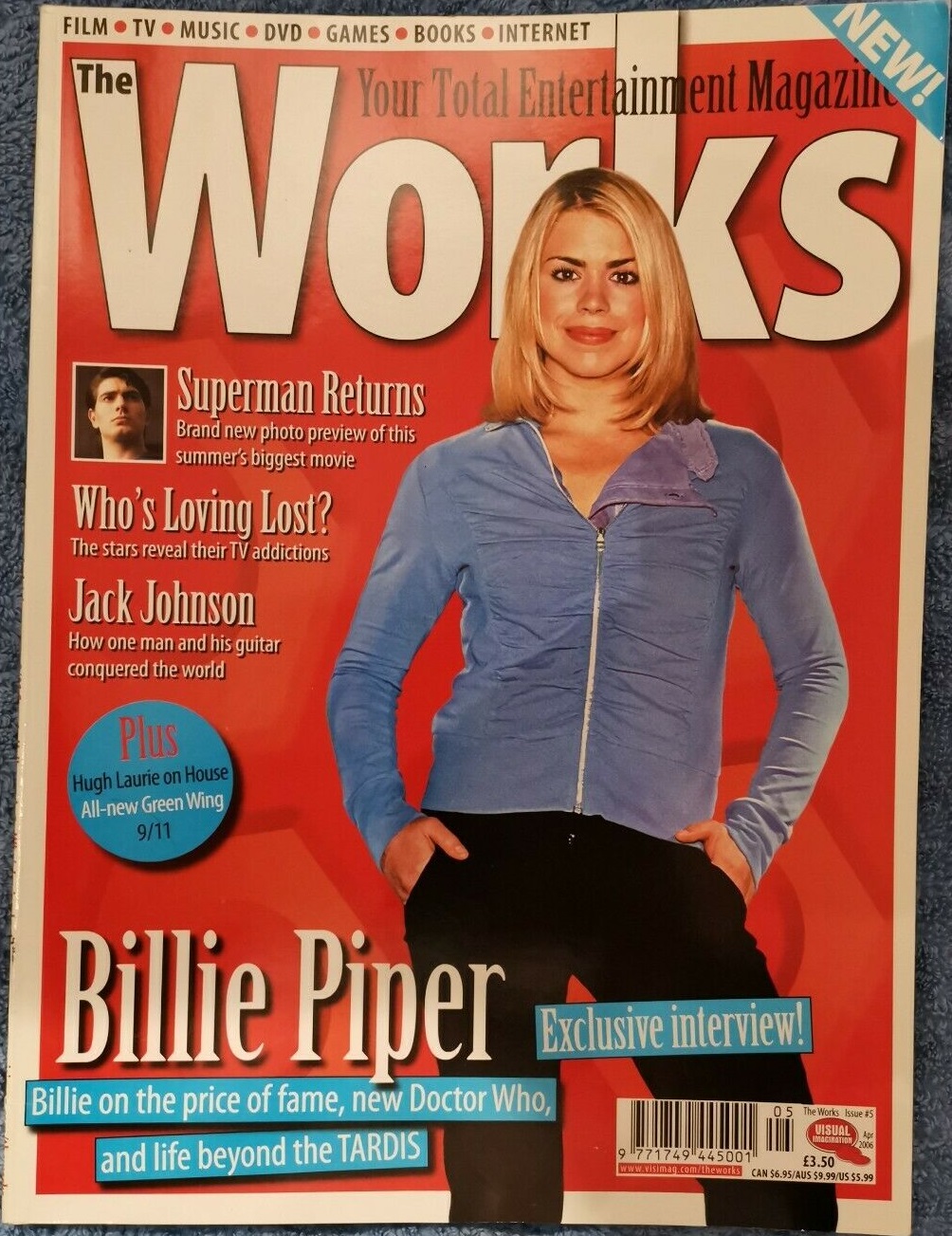 WORKS magazine side cover Issue 5  April 2006