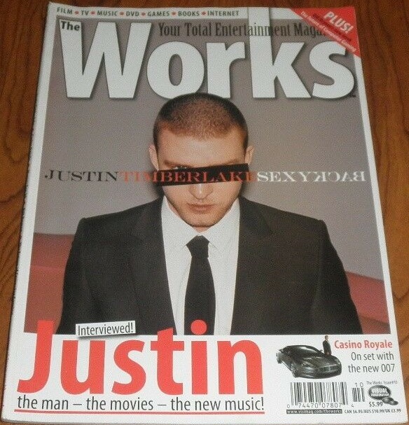 WORKS magazine side cover Issue 10  October 2006