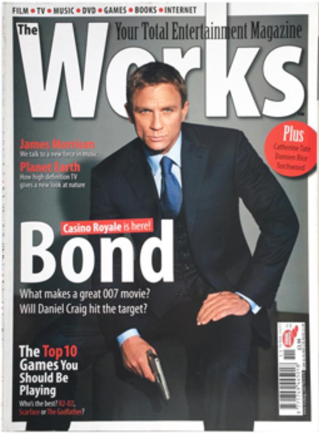WORKS magazine side cover Issue 11  November 2006