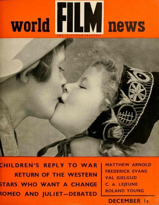 CINEMA QUARTERLY/WORLD FILM NEWS/SEE magazine side cover Issue 9  Vol 1 # 9 December 1936