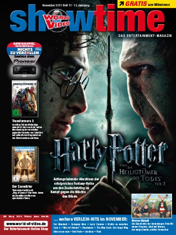 WORLD OF VIDEO magazine side cover Issue 11  2011