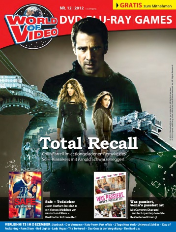 WORLD OF VIDEO magazine side cover Issue 12  2012