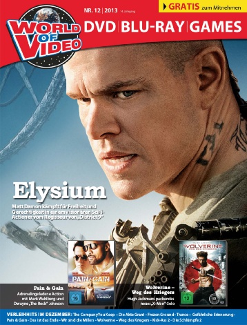 WORLD OF VIDEO magazine side cover Issue 12  2013