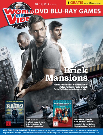 WORLD OF VIDEO magazine side cover Issue 11  2014