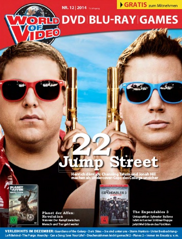 WORLD OF VIDEO magazine side cover Issue 12  2014